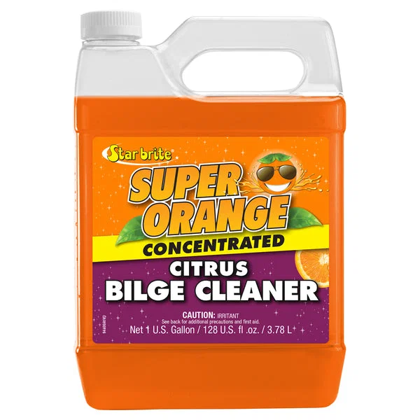 094400N – STAR BRITE Bilge Cleaner, Use To Treats Grime/ Fuel/ Grease 1 Gallon Jug Super Orange Biodegradable Single